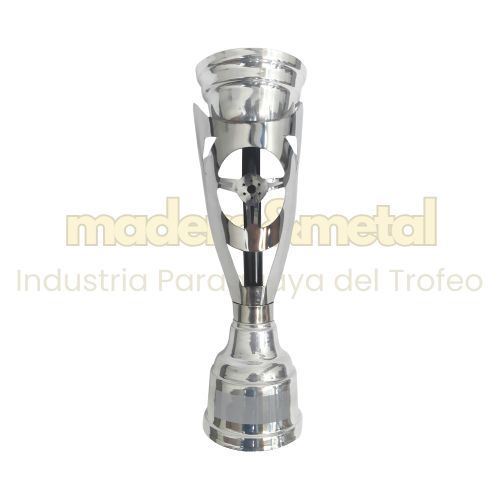 Imagen de Copa con estructura de acero inoxidable corte volante - M5.395
